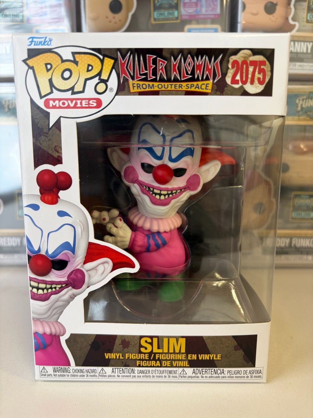 Funko Statuette: Funko POP! Killer Klowns from Outer Space Slim – Nuovo e nell'imballaggio originale da Le Mouret venduto da perfectbijou