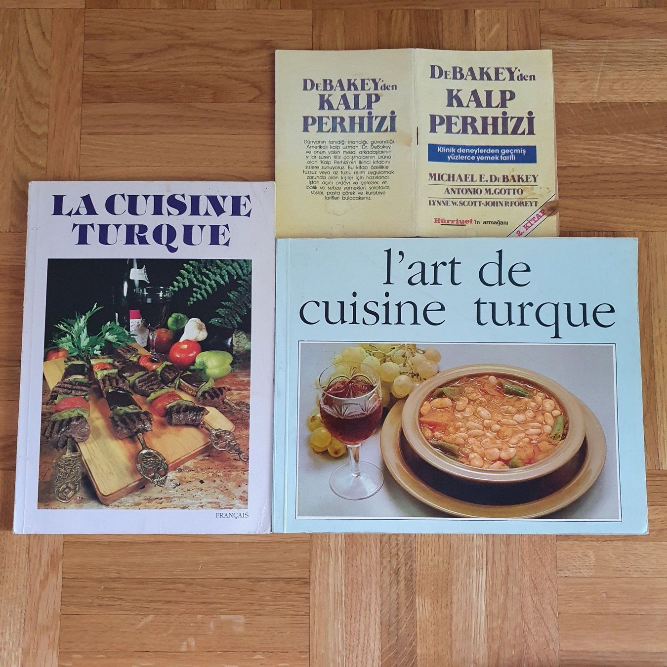 Bücher: 3 livres de cuisine Turque – Gebraucht aus Prilly von RoDyRe