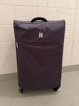 Reisekoffer it Luggage grau gross neuwertiger Zustand