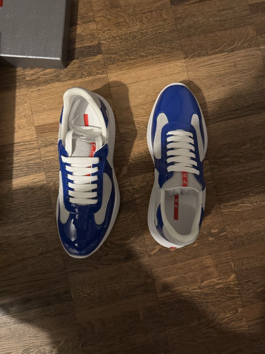 Scarpe da uomo: Prada Cups dunkel Blau  – Nuovo e nell'imballaggio originale da Winterthur venduto da Laurin1 2