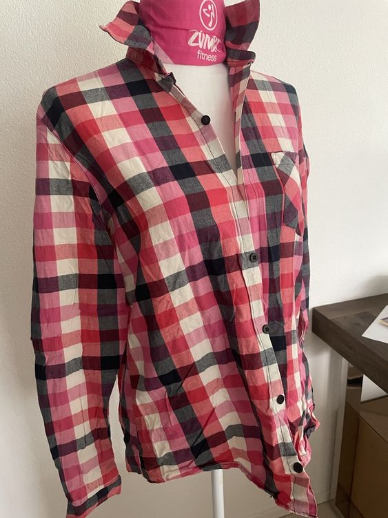 karohemd blusenjacke kariert damen