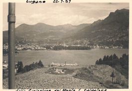 Lugano TI Panorama dalla funicolare San SalvatoreFoto 10 x 7