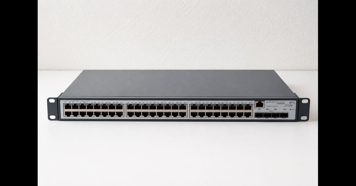 Interruttori: 3Com Baseline Switch 2952-SFP Plus JE009A 48-Port Gigabit – Usato da Brüttisellen venduto da itprofisgroup