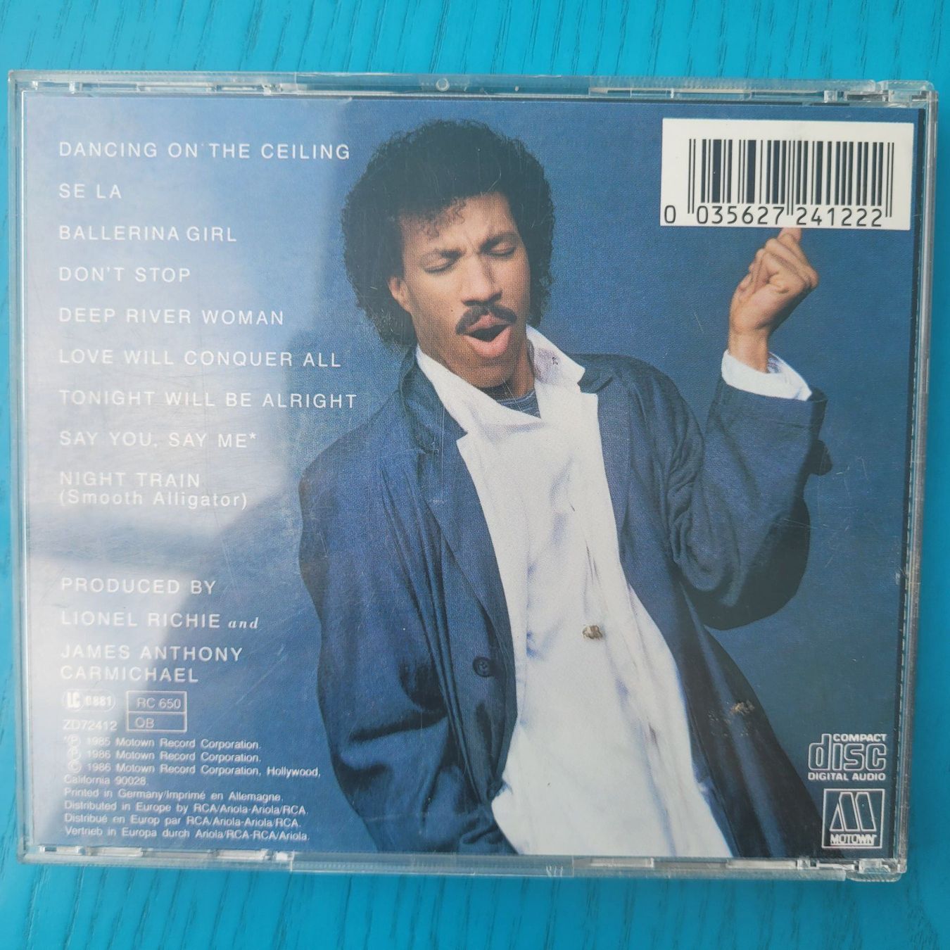 CD: Lionel Richie- Dancing on the ceiling – Usato da SCHÜBELBACH venduto da CoKaHa 1
