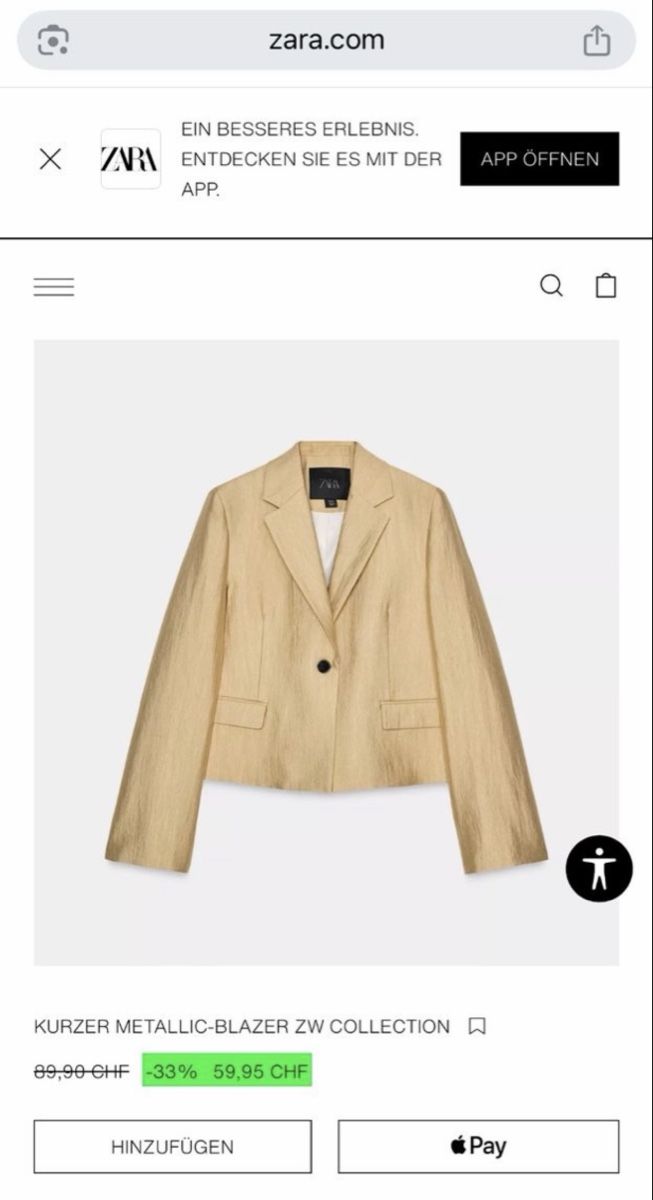 Zara Jacken: Zara Blazer – Neu und originalverpackt aus Seedorf UR von Kateryna88 2