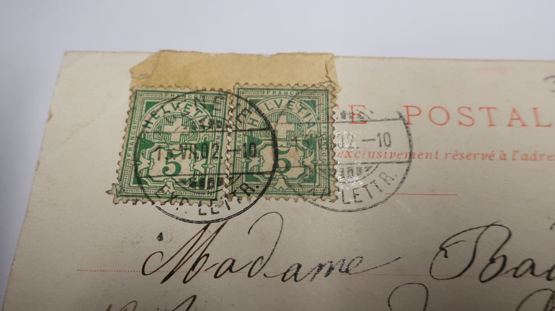 Cartoline postali: La Madelaine Genève 1902 – Usato da Cormoret venduto da Pascalll2001 3