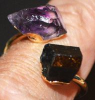 Ring L-7724 – Turmalin & Amethyst – 18 mm Innendurchmesser