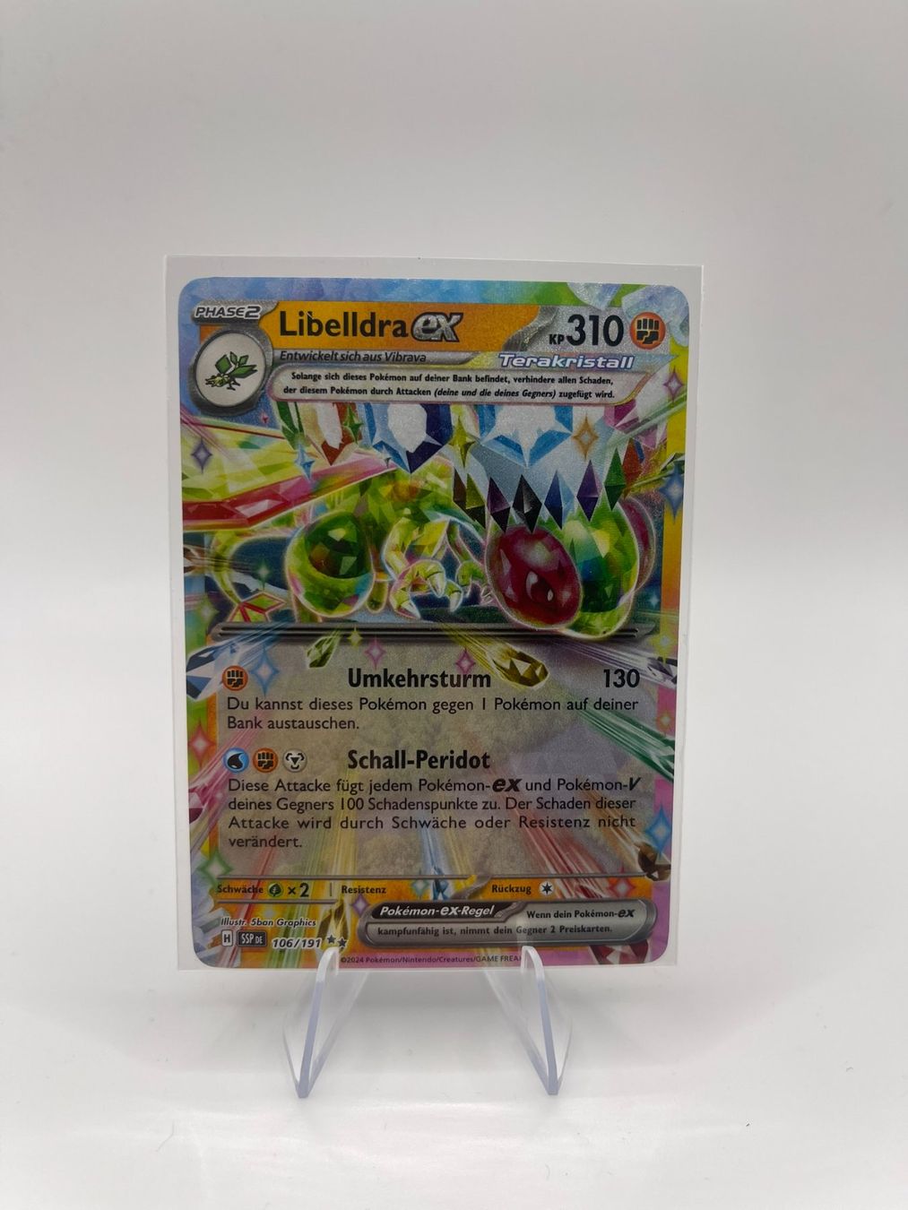 Pokémon Carte collezionabili: Pokemon: Libelldra ex 106/191 – Usato da Märstetten venduto da AlienNova