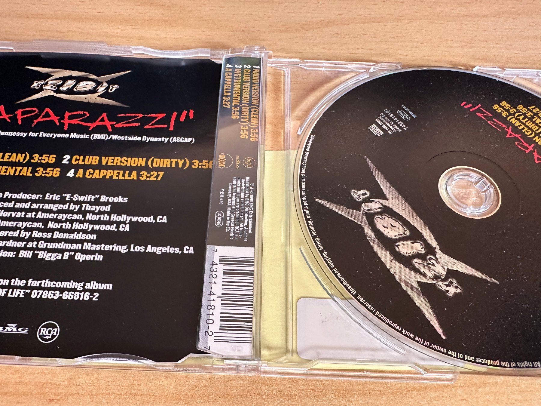 CD: Xzibit – Paparazzi - Maxi CD – Usato da Rikon im Tösstal venduto da Alpenmutz 1