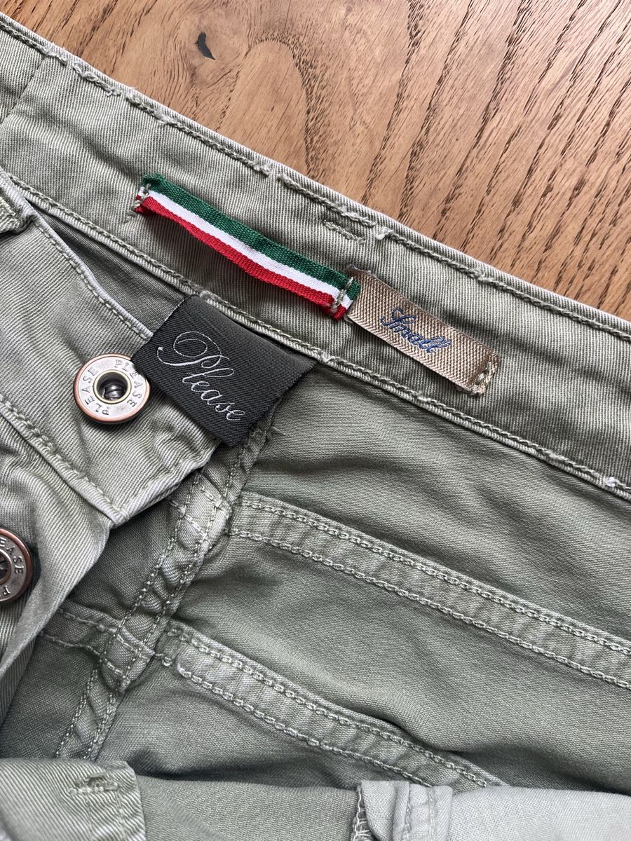 Please Jeans Jeans: Please Hose, Jeans Khaki Grösse S  – Gebraucht aus Sax von _Kornblume_ 1