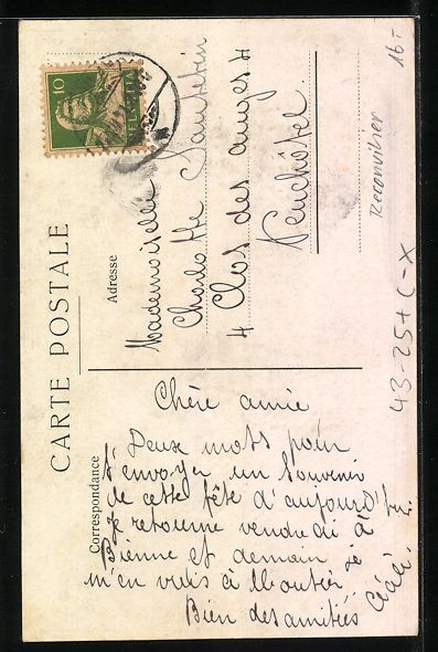 Cartoline postali: Basel, Sängerfest 1921, Junge spielt Fl – Usato da Berlin venduto da bartko-reher 1