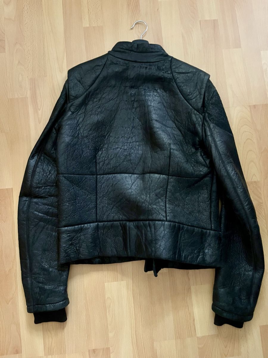 Rick Owens Vestes: Rick Owens Blistered Leather Jacket – D'occasion à Basel par fis_rl25 1