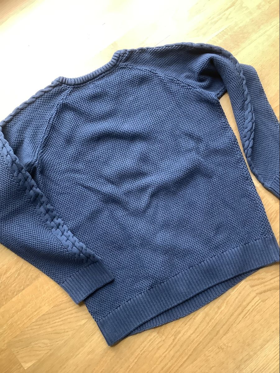 C&A Maglioni & Felpe: Strickpullover C&A Premium, Grösse 164, Blau – Usato da Adliswil venduto da Urspirit 2