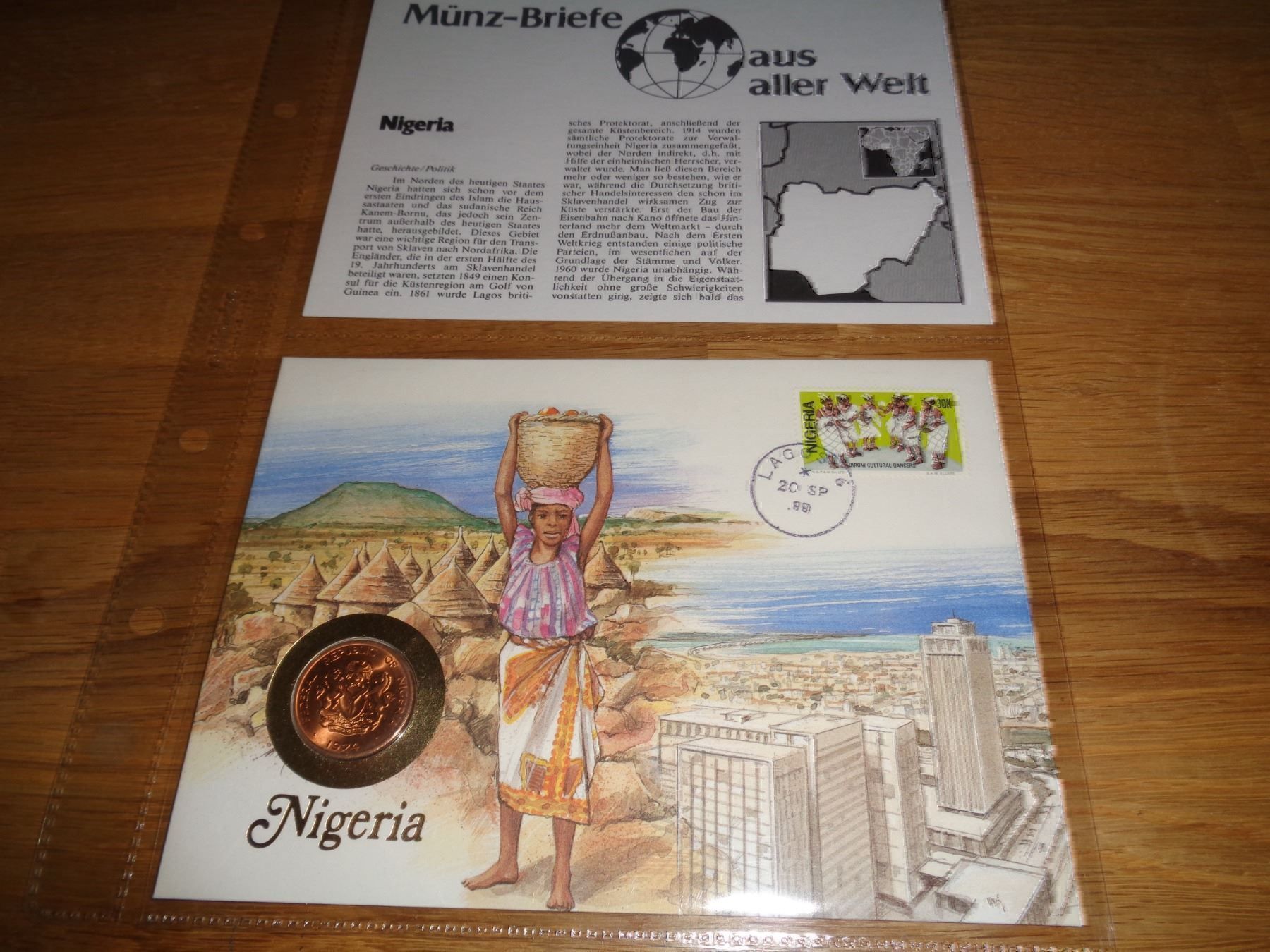 Tutti le monete: Münzbrief Nigeria – Usato da Olten venduto da Disc-Verkauf