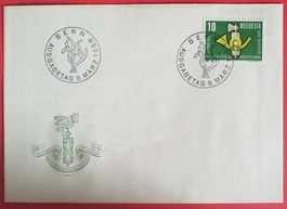 BW14) FDC illustrierter Umschlag ohne Adresse Selten!!!