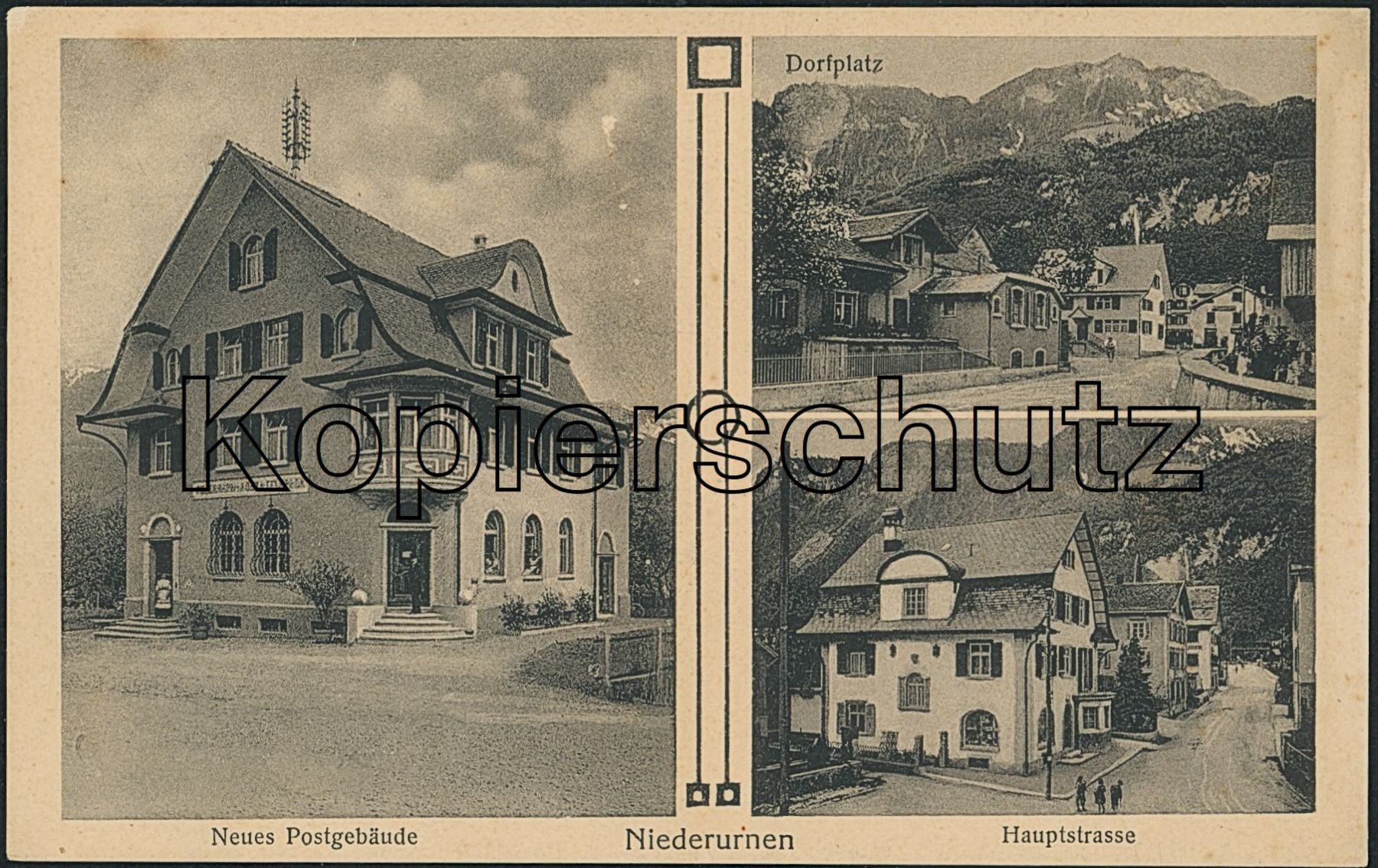 Cartoline postali: GL Niederurnen - Post – Nuovo (secondo la descrizione) da Schindellegi venduto da Jonathan77
