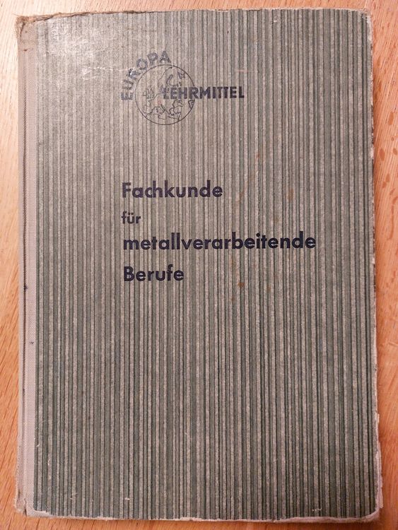 Europa Lehrmittel Fachkunde für metallverarbeitende Berufe Kaufen