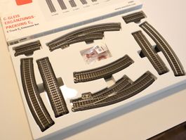 Märklin Digital Weichen + C-Gleis Set 24904 - NP: 200.-