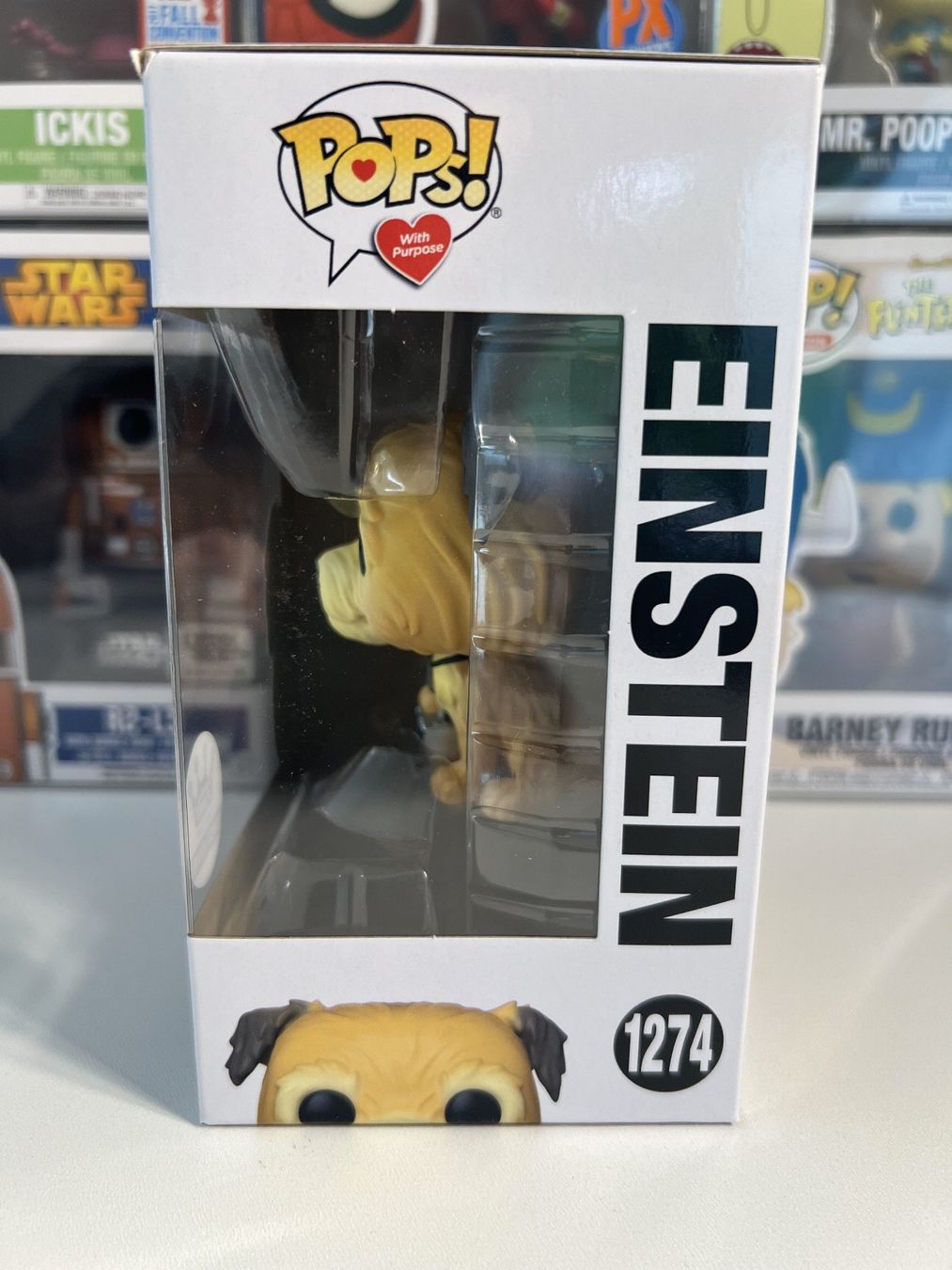Funko Figuren: Funko POP! Retour vers le Futur Einstein with Remote Control – Neu und originalverpackt aus Le Mouret von  3