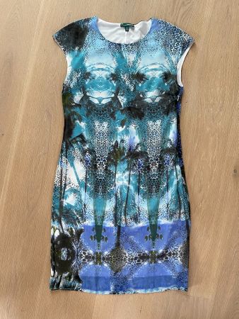 Neues mehrfarbiges Kleid Grösse 36