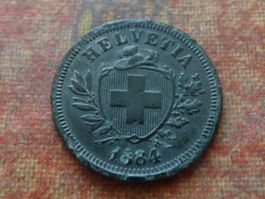 1 Rp. 1884   (A)