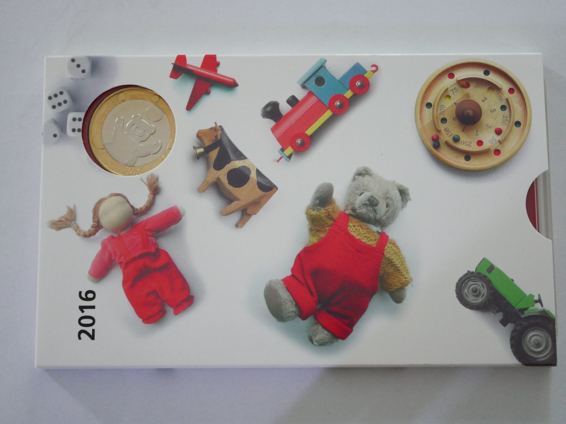 Tutti le monete: Schweizer Baby Münzsatz 2016 stgl ***TOP*** – Nuovo e nell'imballaggio originale da Kreuzlingen venduto da Samson01