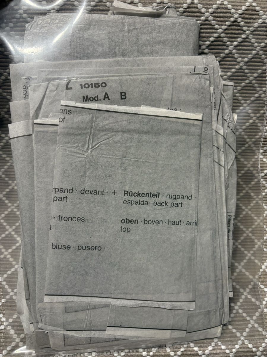 Cartamodelli: Schnittmuster für Damenkleid – Usato da Rümlang venduto da BoutiqueMonique16 1