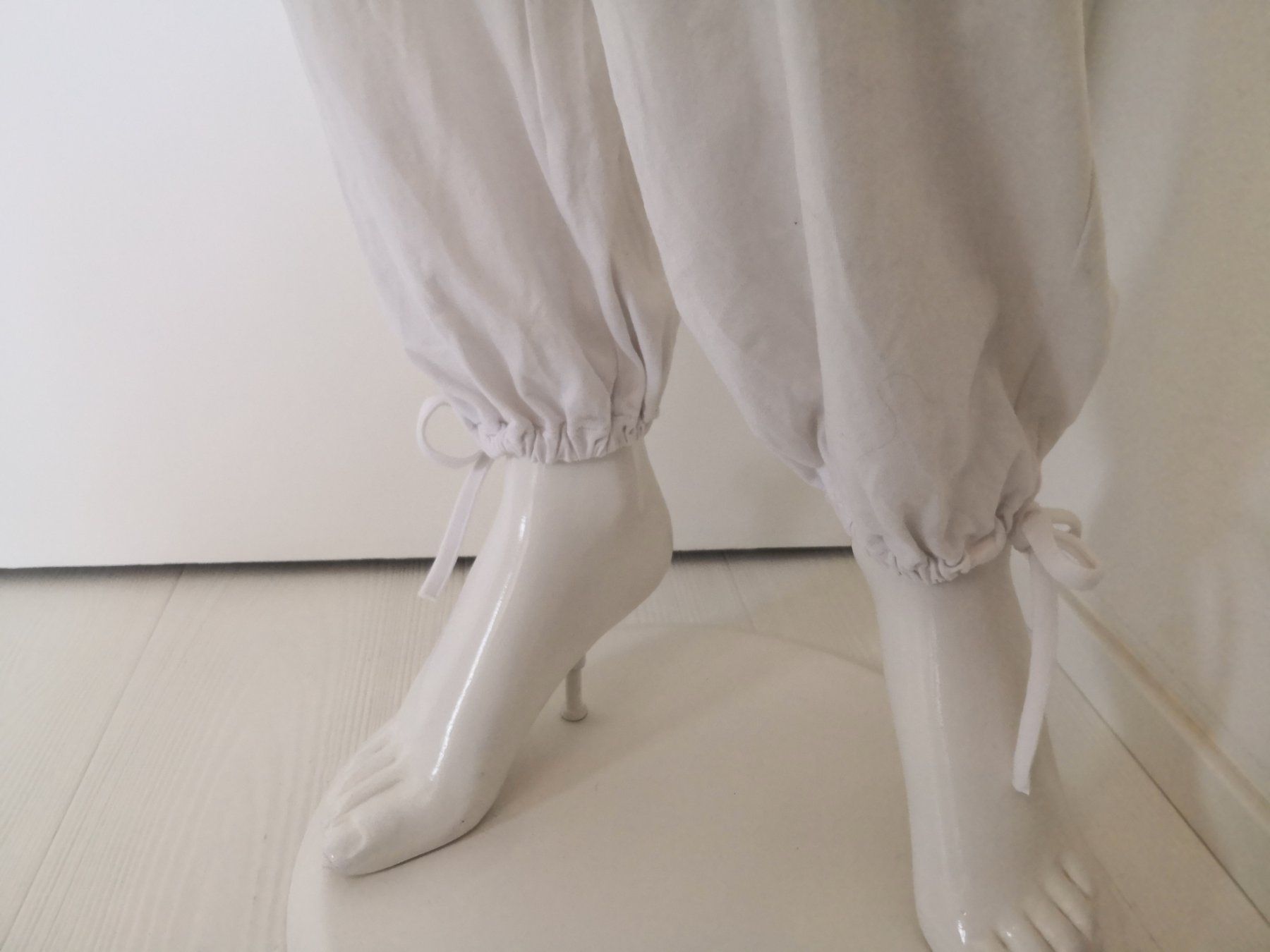 Mango Negligees & Pigiami: 🤩MANGO & H&M PYJAMA WEISS GERILLT – Usato da Olten venduto da Naja-Twins-Twins 9