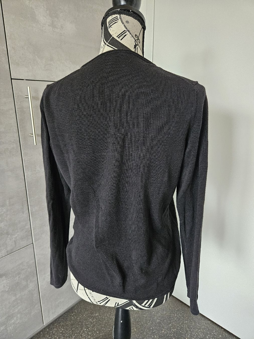 Tom Tailor Pulls & Sweat-shirts: Tom Tailor Pullover, Grösse M, Feinstrick schwarz – D'occasion à Anwil par tamoos 1