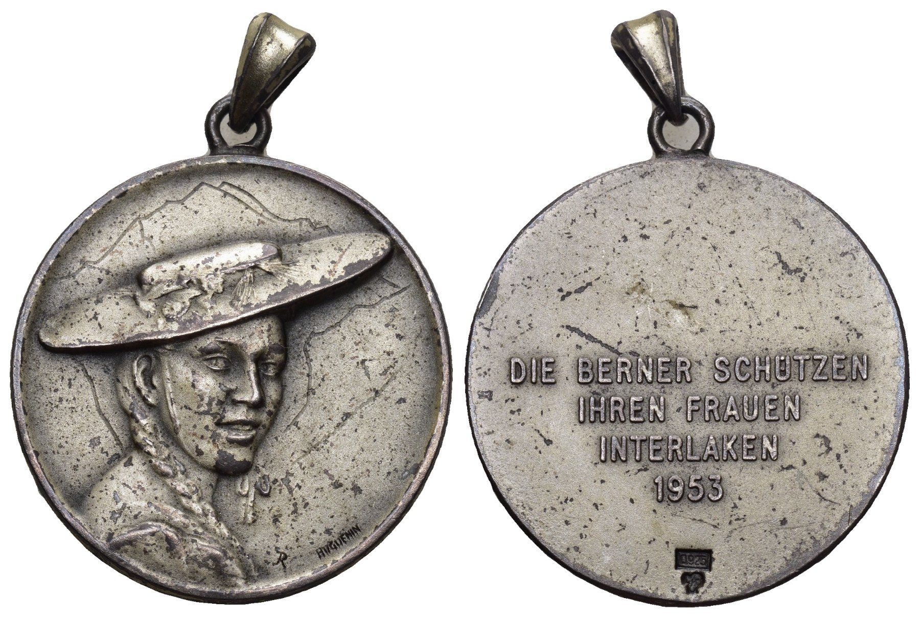 Medaillen: Interlaken 1953 – Gebraucht aus Bern von numismatictops