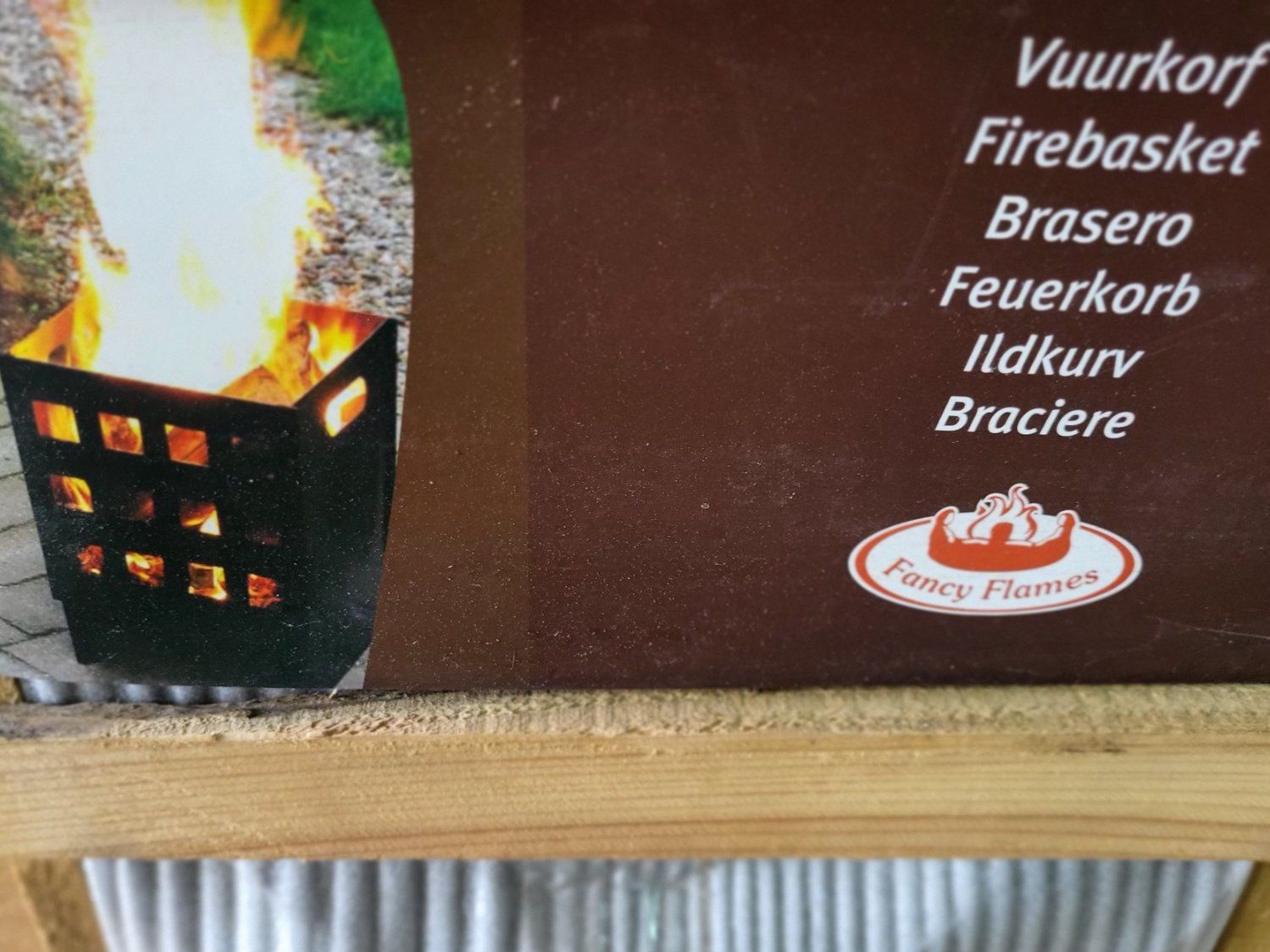 Bracieri: Feuerkorb von Fancy Flames 40cm – Nuovo e nell'imballaggio originale da Diessenhofen venduto da Osio