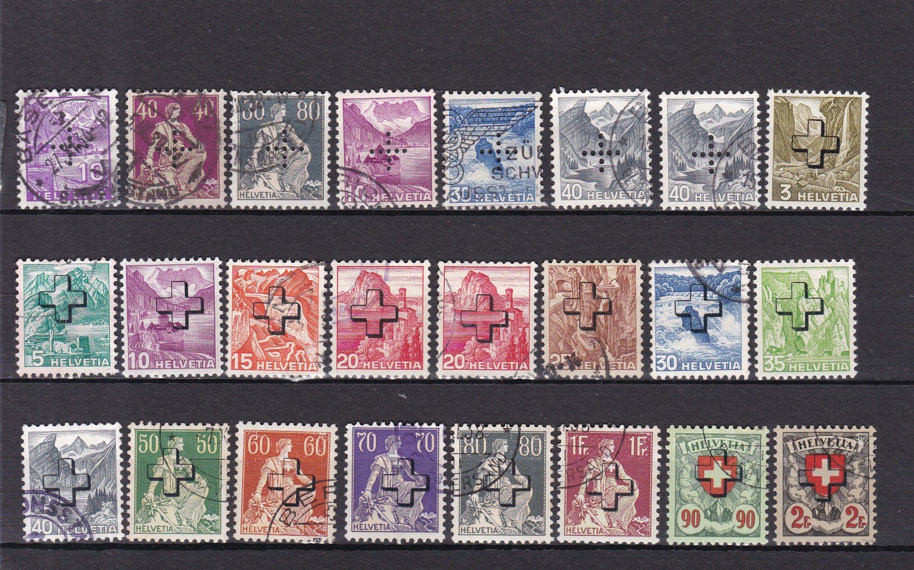 Tous les timbres: CH Dienstmarken "Verwaltung" – D'occasion à Münchwilen AG par Nesar