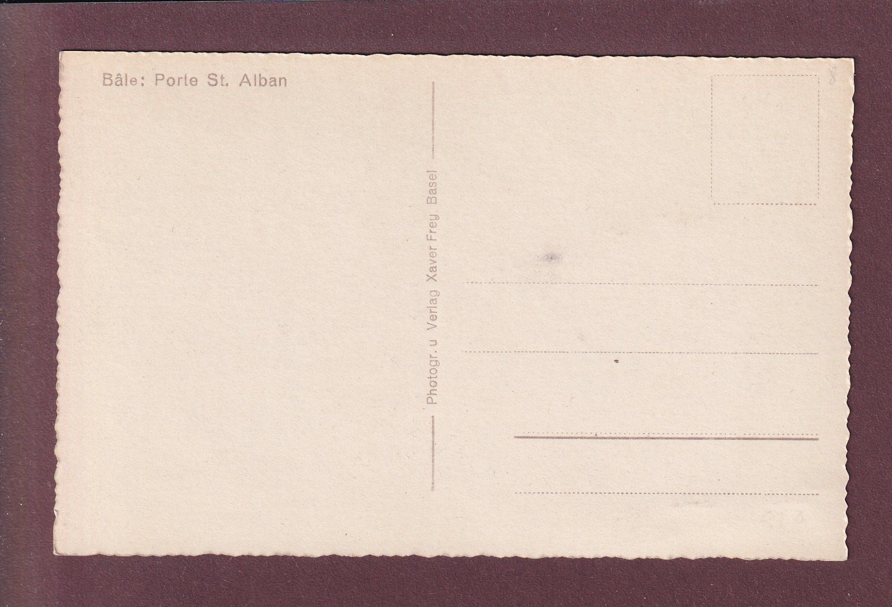 Cartes postales: BASEL - St. Albantor – D'occasion à Pully par nicecards 1