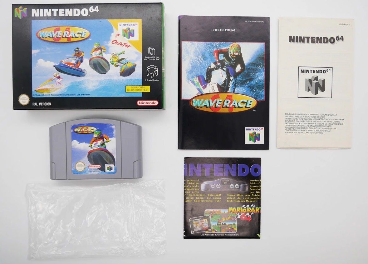 Nintendo Giochi: Nintendo 64 Wave Race Pixel Grading No VGA N WATA – Usato da Kloten venduto da Kein_Benutzer_Name 2