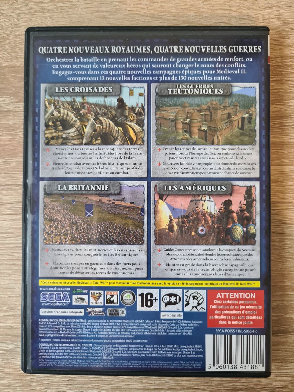 Giochi: Medieval Total War II Kingdoms - PC – Usato da Carouge GE venduto da Franllo 1