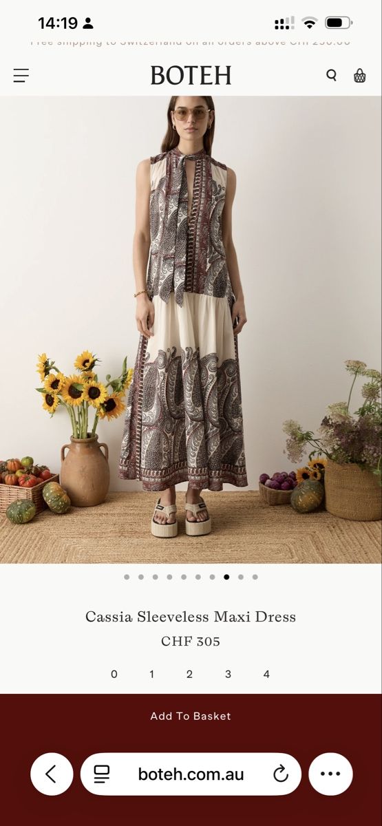 Robes: Boteh Cassia Maxi dress – D'occasion à Rain par thesta24 3