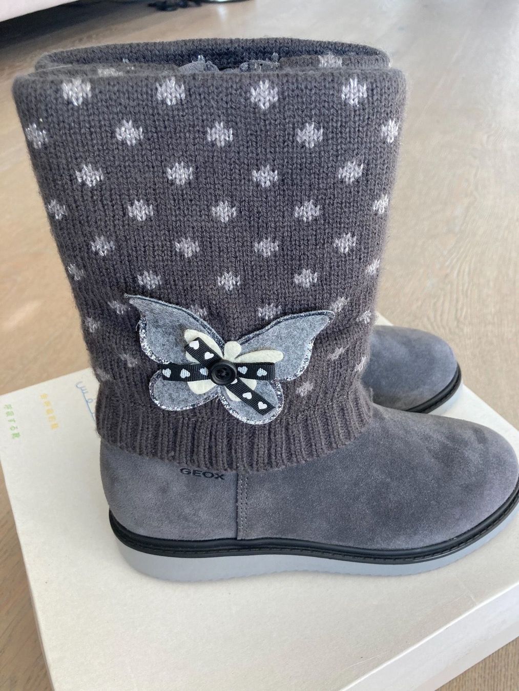 Geox Scarpe per ragazze: Geox Stiefel Gr. 33 NEU! – Nuovo e nell'imballaggio originale da Meilen venduto da Golfer04 1