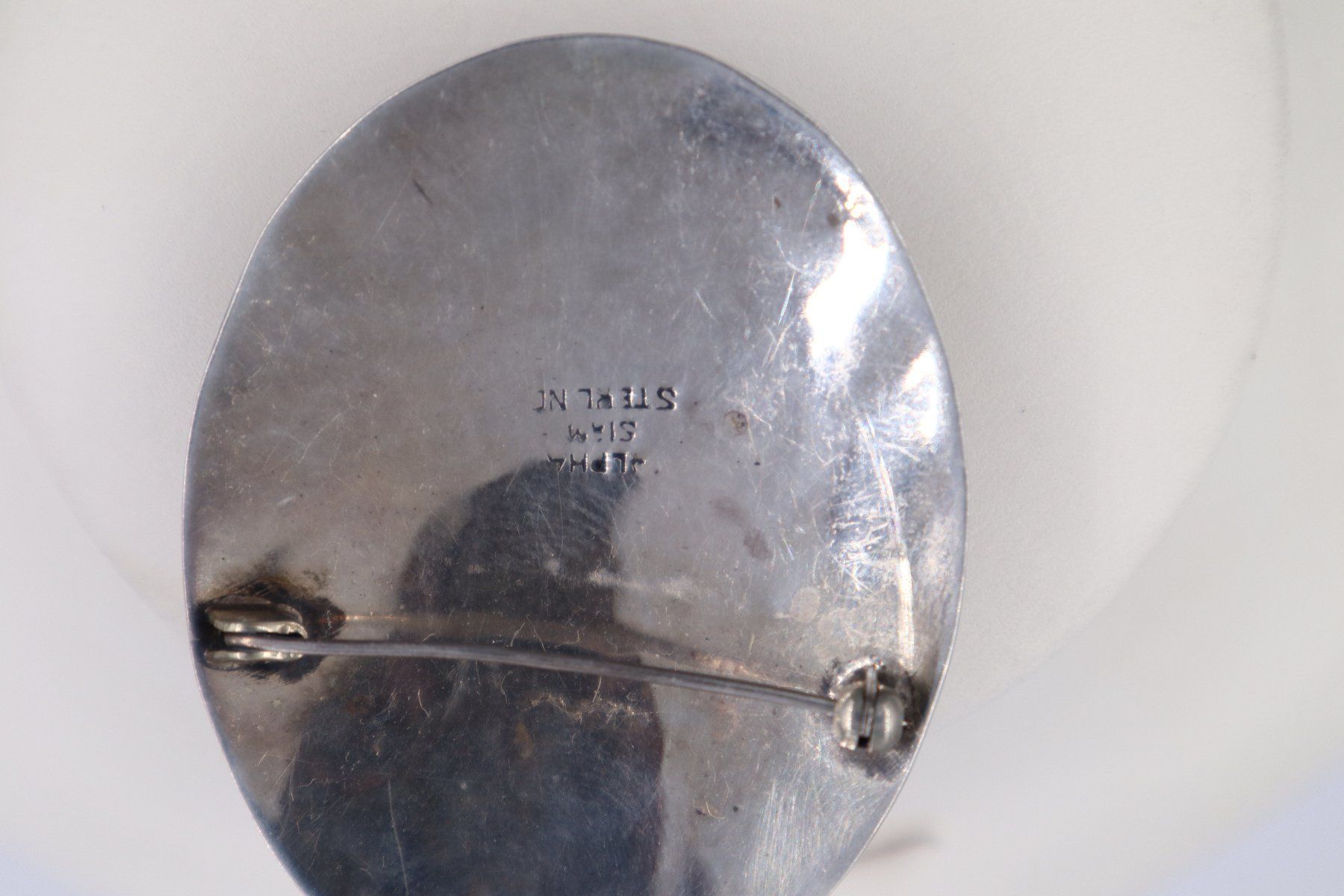 Spille & Fermagli: Grosse Siam Sterling Silber Brosche Thai Vintage – Usato da Baden venduto da TellsKuchenhaus 5