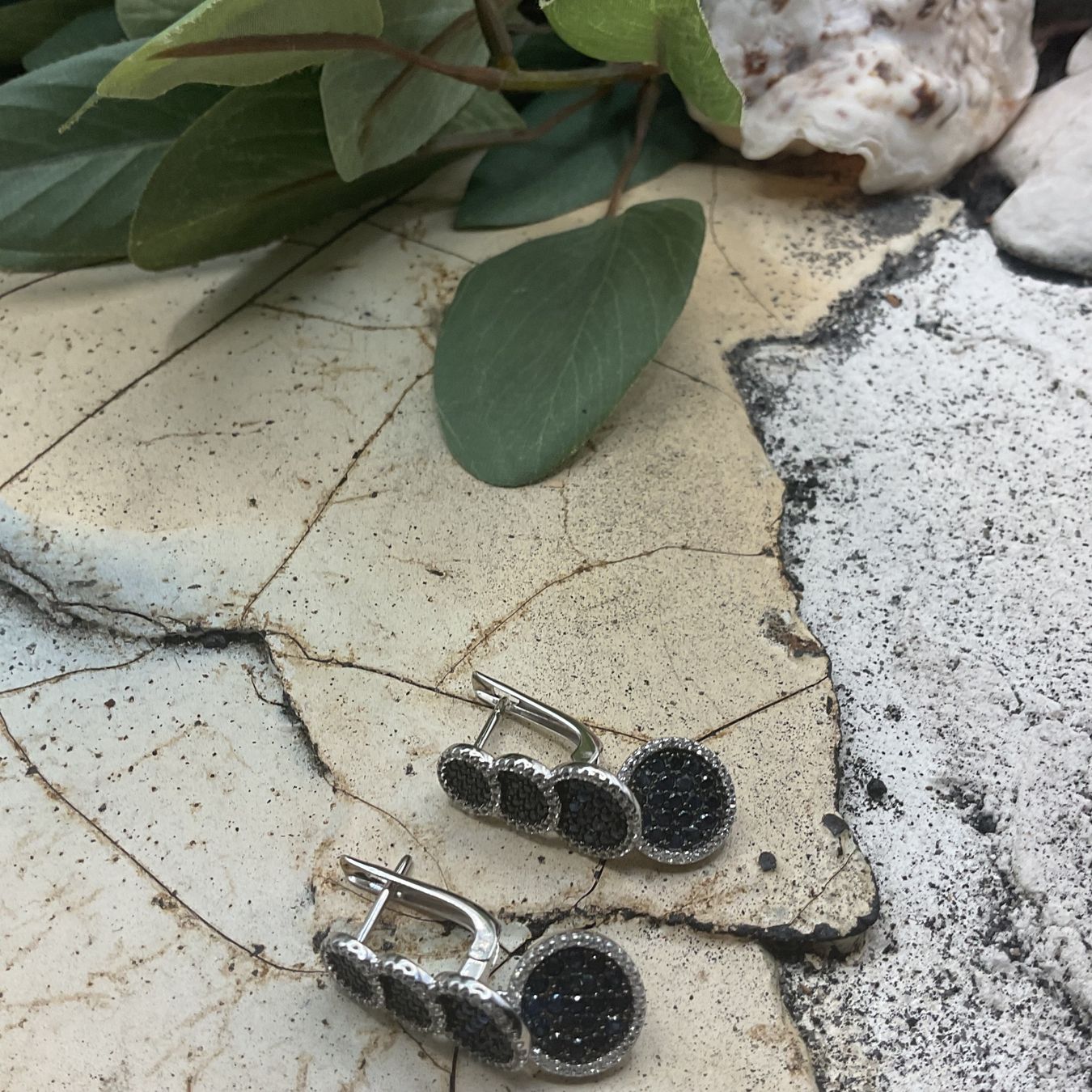 Orecchini pendenti & Orecchini a lobo: Hammer Ohrstecker Saphire in Sterlingsilber – Nuovo (secondo la descrizione) da Luzern venduto da S.Kern01 7