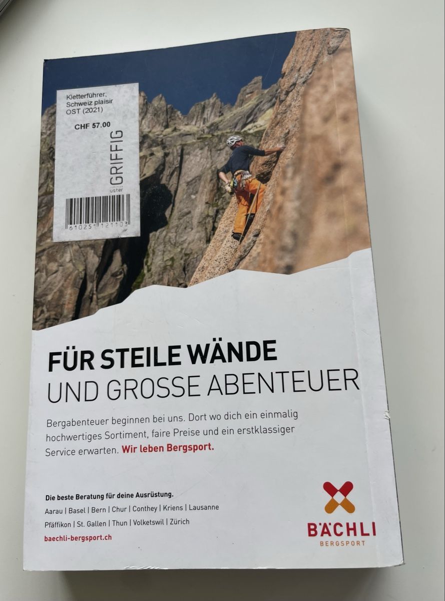 Libri: Kletter Buch Plaisir Ost – Nuovo (secondo la descrizione) da Zollikerberg venduto da ale_njx2 1