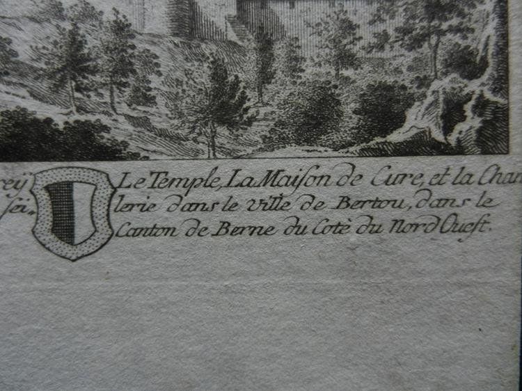 Gravures: Burgdorf Pfarrhaus Kirche – D'occasion à Risch par Rischli15 3