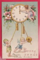 PRÄGEKARTE, BONNE ANNÉE, 28.12.1904