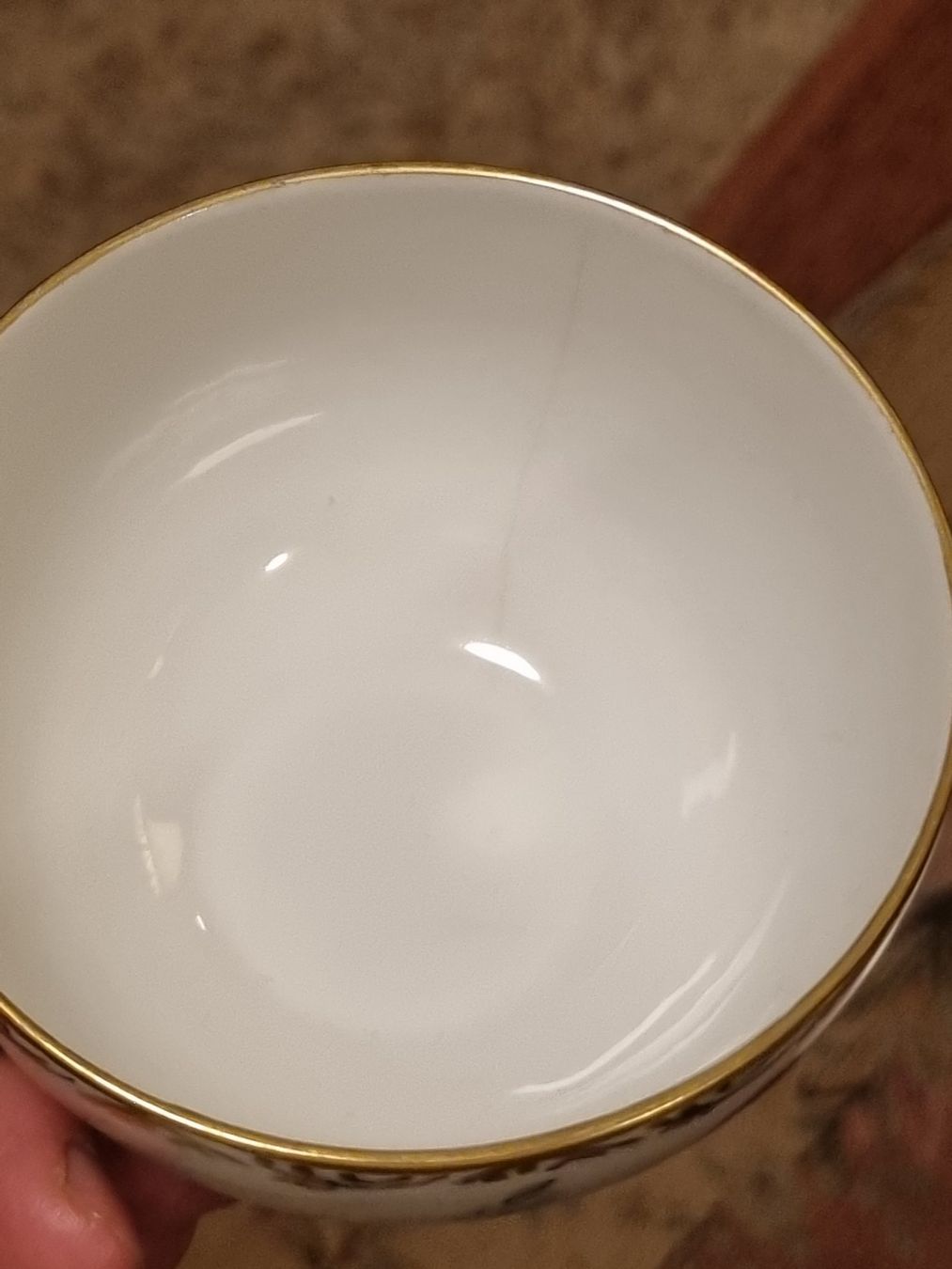 Fürstenberg Set di piatti: Fürstenberg Kaffeeservice handbemalt, datiert 1956 – Usato da Scharnachtal venduto da devin03 9
