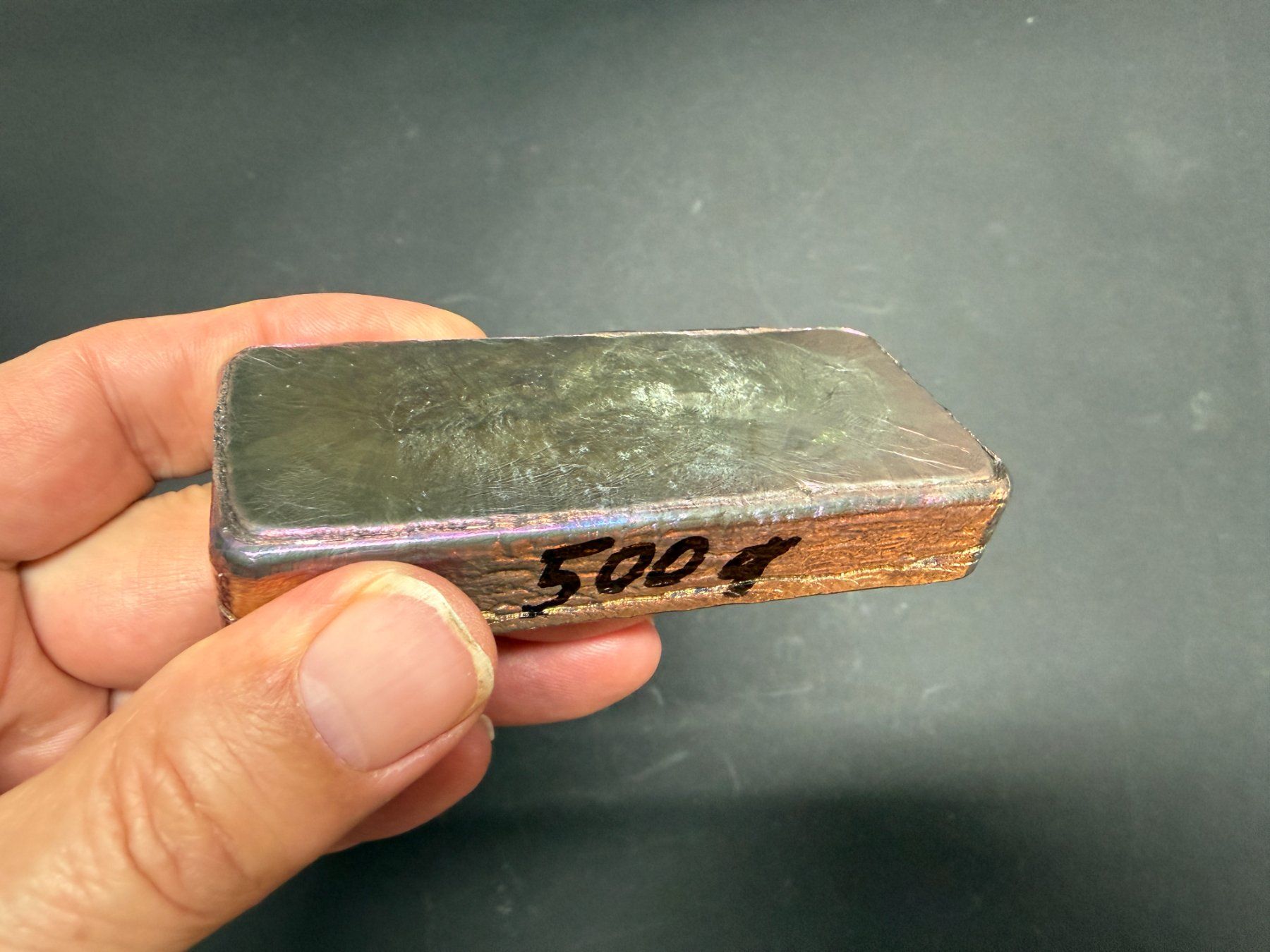 Metalli preziosi: Wismut Barren 500 g – Usato da Lützelflüh-Goldb venduto da Elementis