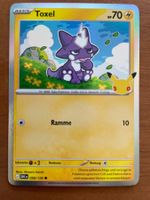 Pokemon Toxel Holo 30 Jahre (Versand gratis)