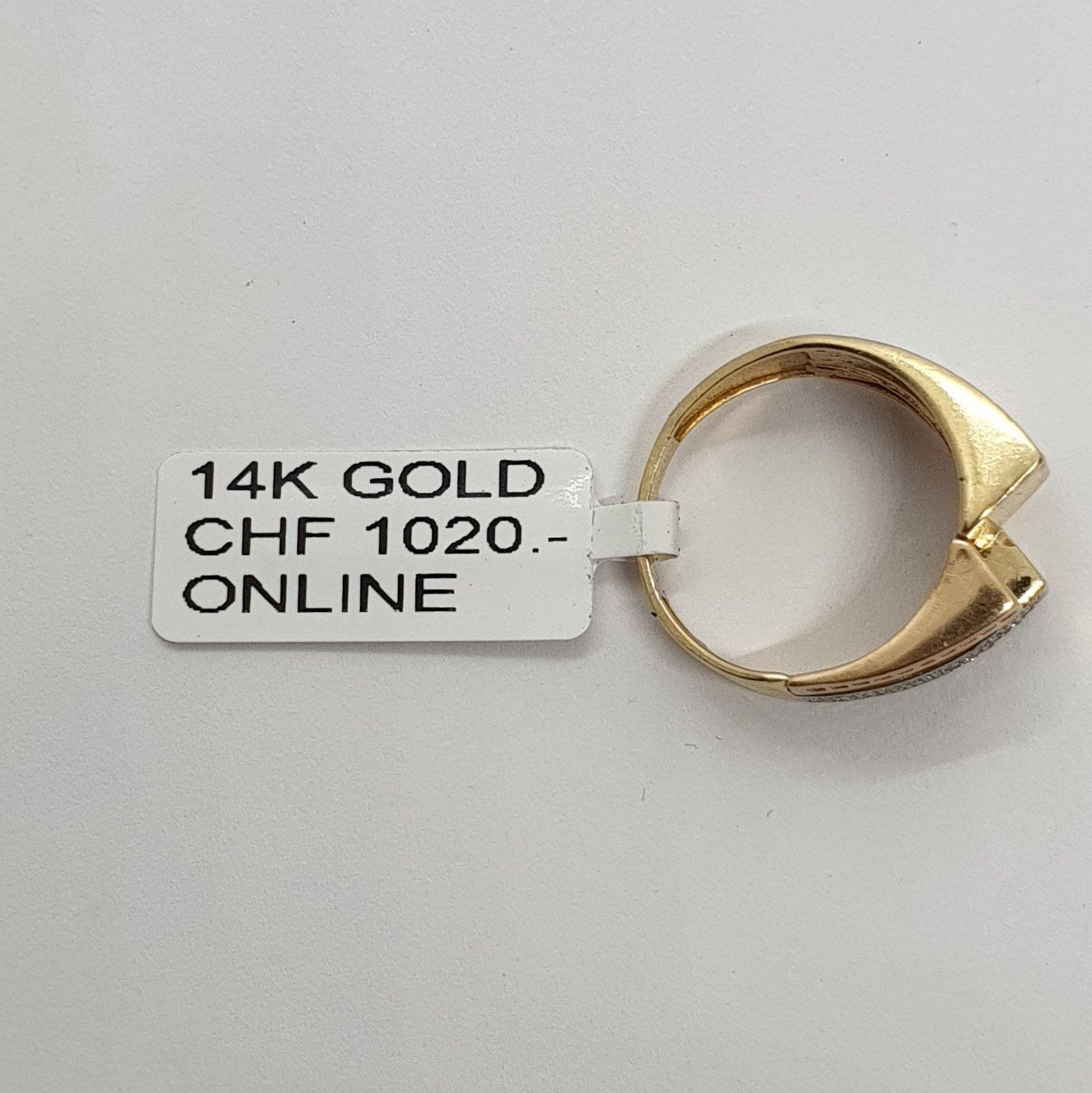 Anelli: Echt 14K Gold Ring – Usato da Luzern venduto da Goldhaus-Luzern 3