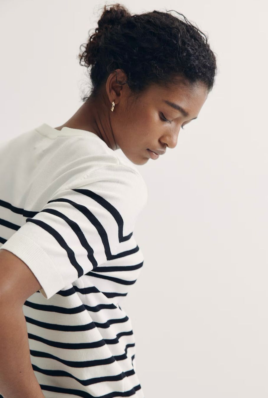 H&M Maglioni & Felpe: H&M Feinstrickshirt schwarz-weiss gestreift Gr. XXS – Nuovo e nell'imballaggio originale da Riedt b. Erlen venduto da sina.aline 3