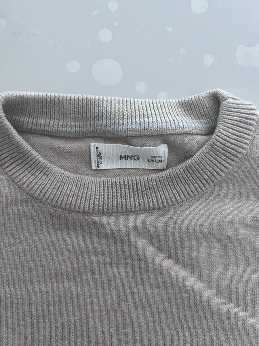 Mango Pullover & Sweatshirts: Pull léger MANGO beige - taille 7-8 ans - 128 cm – Gebraucht aus Zug von ama_fgg6 1