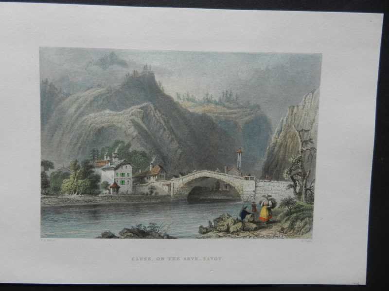 Incisioni: Cluse on the Arve Savoye – Usato da Risch venduto da Rischli15