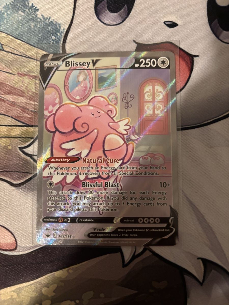 Pokémon Sammelbilder & Trading cards: Blissey V (CRE 183) – Gebraucht aus Regensdorf von sam_qrg5